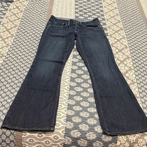 GAP Perfect Boot women’s jeans, Sz 26/2r,dark wash, circa 2009